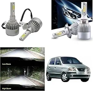 RS Enterprises car headlight bulb HID LED (white) For Hyundai Santro Xing GL