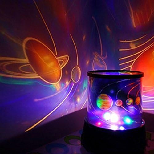 Childrens Universe Planet Night Light Sky Led Projector Mood Lamp Kids Bedroom