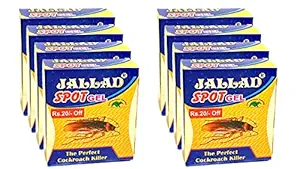 JALLAD SPOT GEL Anti Cockroach Gel Spot Gel Killer Super Power Formula Pest Control Pink, (8)