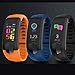 Produktbild Smart Armband HI11 Wasserdicht die meisten Genaue Herzfrequenzmessung Monitor Blut Druck Fitness Uhr Colorful Touch Bildschirm, blau