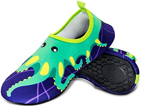 McGrath Boys Outdoor Breathable Anti-slip Aqua Water Skin Shoes for Beach Pool Surf Yoga Exercise