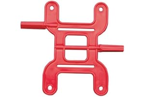 Airhead Floating Line Winder Red Designed for Anchor Lines, Mooring Lines, Ski ropes, Tube Robes & More Up to 150 Ft. High Impact Polypropylene