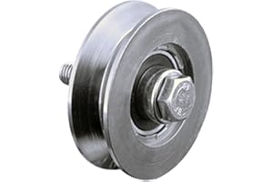 IBFM 120 mm V-Nut Rad mit 1 Kugellager