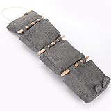 Fieans Wand haengenden/Navy Wind Hanging Storage Bag/Haengende Kombination/Wand Haengenden Tasche Wand Utensilo Wandaufbewahrung Tasche-Grau - 4