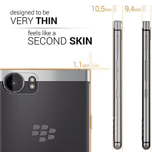 kwmobile Funda para Blackberry KEYone Key1 - Carcasa Protectora de TPU para m vil - Cover Trasero en Transparente reviews kwmobile Funda para Blackberry KEYone Key1 - Carcasa Protectora de TPU para m vil - Cover Trasero en Transparente