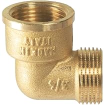 2 Fogli In Ottone Da 1" IG/AG, 90 Gradi, Angolo In Ottone DN25, Connettori Sanitari - Foto 11