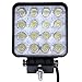 Price comparison product image Viugreum 48W LED Work Light, 9600LM, Offroad Headlight, Square Car Lights, Highlight Spotlights, Waterproof IP67, for SUV, Jeeps, Trucks, Tractors, Digger, DC 10-30V