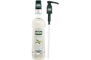 ‎MATHIEU TEISSEIRE Mathieu Teisseire Vanille Sirup 0% Zucker 1 x 700ml inkl. einer Teisseire Dosierpumpe