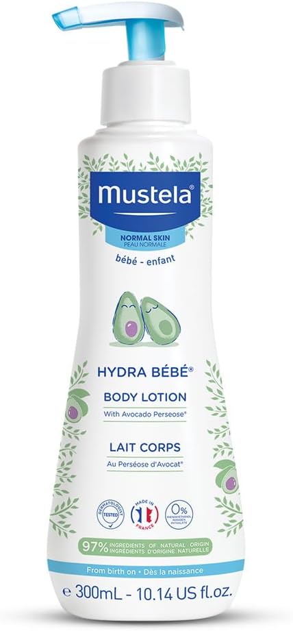 Mustela Mustela Hydra Bebe Normal Ciltler için Vücut Losyonu 300 ml 1 Paket (1 x 1 Adet)