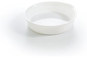 Luminarc - Plat à crème brûlée Blanc Smart Cuisine Carine 250°C - Verre Innovant - Léger et Extra-Résistant - Nettoyage Facile - Fabrication en France - Dimensions 14 cm