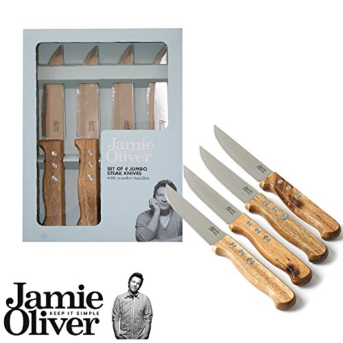 Jamie Oliver Steakmesser-Set XL (4-teilig) 23 cm