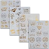 Junggesellinnenabschied Accessoires Team Bride Tattoos |...