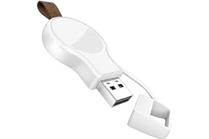 NEWDERY Wireless Charger for Apple Watch, Magnetic iWatch Charger, Portable iPhone iWatch Charger with Light Weight Fast Charging for Apple Watch Series 11/10/9/8/7/6/5/4/3/2/SE/Ultra 2