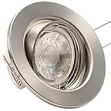 hochvolt einbaustrahler geringe einbautiefe Ein Produkt der trendlights24 Hausmarke