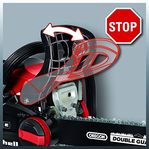 Einhell Benzin Kettensäge GC-PC 1535 I TC (1,5 kW, 35,0 cm Schwertlänge, 21 m/s Schnittgeschwindigkeit, inkl. Mischflasche, Schwertschutz) - 6
