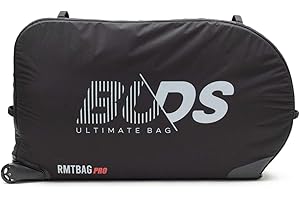 BUDS ULTIMATE BAG Funda de viaje RMTBag Pro de Buds-Sports sin desmontar la rueda trasera │ Acolchado integral │ Ruedas desplazadas, fondo rígido, asas ergonómicas │ Máxima resistencia y solidez
