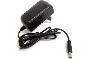 Enerpower Caricatore a spina 1S (4,2 V) per batterie agli ioni di litio/Li-Po 3,6 V-3,7 V, spina rotonda 5,5 x 2,1 mm, 2 A (GS)