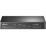 TP-Link TL-SF1008P 8-Port Fast Ethernet PoE Switch with 4 PoE + ports (66 watts, shielded RJ-45 ports, 250m transmission cove