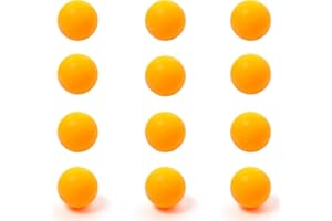 Navoys Beer Pong Balls, Orange Ping Pong Balls, 40mm Ideal for Adult Drinking Games Not suitable for Professional Athletes, Practice, Competition