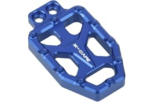 SHFT Compatibile con Morini X-Cape 650 Moto Xcape650 Freno Sedile allargato Pedale leva freno Pedale allarga estensione Freno posteriore Peg (Color : Blue)