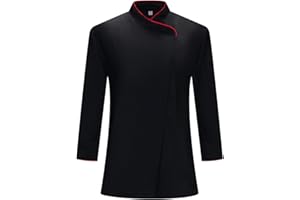 Misemiya - Veste DE Chef Femme - Uniformes DE Chef Femme Veste DE Cuisine Femme - Uniforme d'accueil- 731