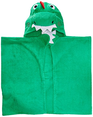 Zoocchini 100% Cotton Kids Hooded Towel - Devin The Dinosaur