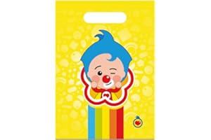 BeenSmile, Bolsas Chuches Cumpleaños, Bolsas Regalo Cumpleaños Infantil, Bolsas de Licencia, Ideales para Envolver Regalos, Regalar Chuches, Artículos de Piñata, Cumpleaños, 6 Ud (Plim Plim)