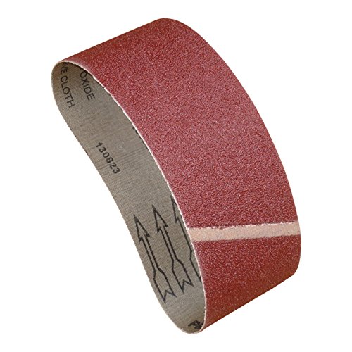 Schleifbänder 10 Stück 105×620 mm Körnung 120 Schleifband Schleifpapier Schmirgelpapier - 2