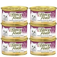 Purina Fancy Feast Grilled Chicken Pack of 6 Pieces, 85g