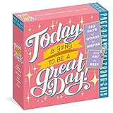 2019 Today is Going to be a Great Day! Colour Page-A-Day Calendar by 