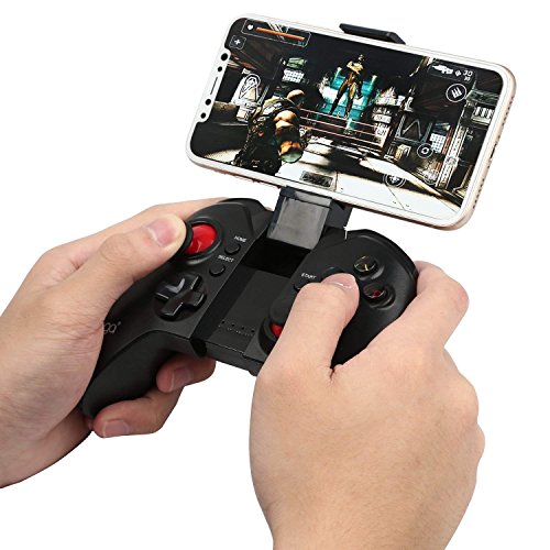 PowerLead Gap   mando cl  sico Bluetooth Wireless Gamepad del juego  con funci  n de rat  n  para PC Samsung MOTO HTC Addroid TV Box Tablet