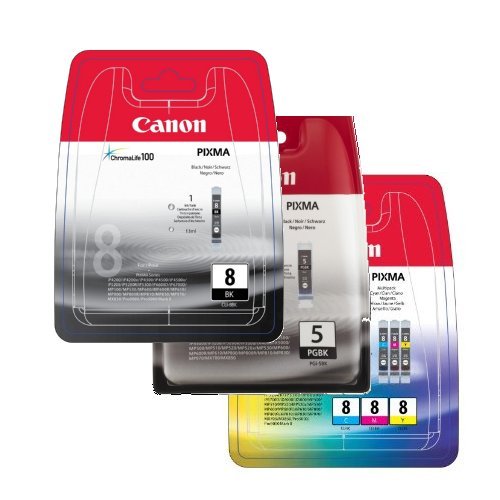 Canon CABUNDLE4 Pack de Cartouches jets d encre pour Canon iP4200
iP4300 iP4500 Assorties Canon CABUNDLE4 Pack de Cartouches jets d encre pour Canon iP4200
iP4300 iP4500 Assorties