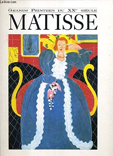 couverture de : Matisse - les grands peintres du xxeme siecle