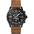 ALFAJR Dynamic 360 Brown Leather Watch for Men