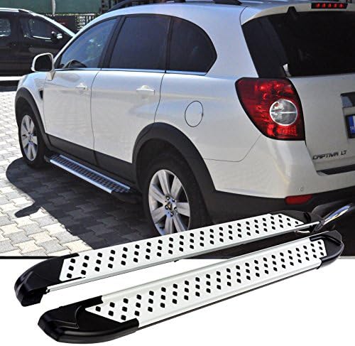 Running Boards | with TÜV/ABE | Aluminium Silver | Strip Side Skirts