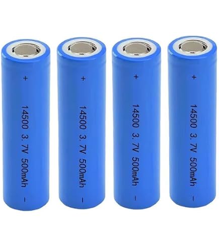 10 Batterie Ricaricabili 18650 3.7V 9800mAh Per Torce E Micofoni