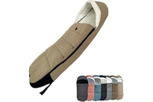 COLU KID Universal Pushchair Footmuff for Babyzen YOYO/YOYO2 & Bugaboo, Waterproof Fabric Base, Easy-Clean, Warm Foot Cover for strollers