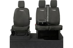 UK WHOLESALE LOWERING THE COST TO YOU To Fit Ford Transit Custom Seat Covers SELECT YEAR RANGE & SEAT CONFIGURATION IN ADVERT Waterproof Custom Fit