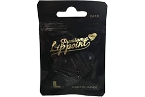 L.Style Końcówki do rzutek LSTYLE: Premium Lippoint - standardowa nić 2BA - plastikowe punkty do rzutek z miękką końcówką (30 i 60 paczek)