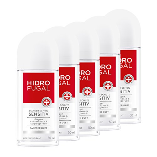 Hidrofugal Anti-Transpirant Sensitiv Roll-On, 5er Pack (5 x 50 ml) - 2