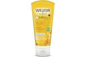 Weleda Organic Calendula Shampoo and Body Wash (1 x 200 ml) 200ml
