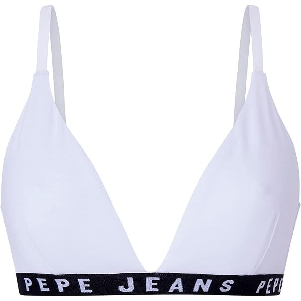 String Bikini Pepe Jeans Pour Femme – Logo Visible, Coton Modal élasthanne, Confortable Et Sexy