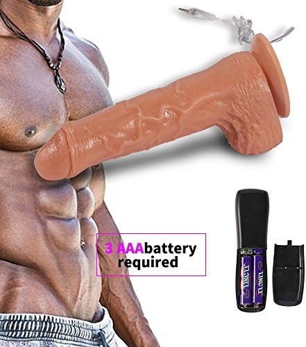 MENRY Realistic G-o-d-emichets Wide with Powerful Silicone Suction Cup for P-e-n-i-s and 360 ° Rotary 6-Frequency V-i-b-r-a-tion M-asturbation Tool