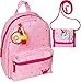 Produktbild Spiegelburg Prinzessin Lillifee 2er Set 14398 15465 Kleiner Rucksack + Brustbeutel Einhorn-Paradies
