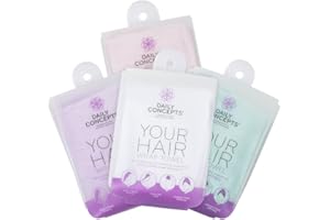 DAILY CONCEPTS Daily Hair Towel Wrap Reduces Frizz and Drying Time, Suitable for After the bath, Shower, Gym or During any Beauty Ritual, Microfiber Towel For Hair