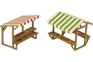 Metcalfe Market Stalls Oo/Ho Gauge