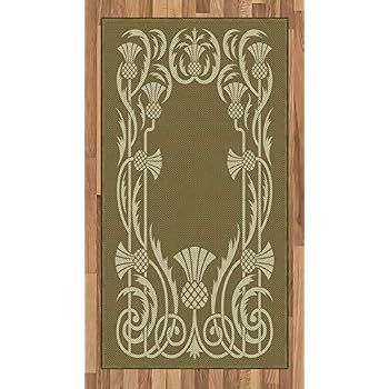 Abakuhaus Jugendstil Teppich Mittelalterliches Motiv Deko