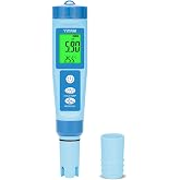 YINMIK pH Meter Hydroponic Conductivity Digital pH Tester PPM | EC pH Meter, Professional Hydroponic Nutrient Analysis Kit, T
