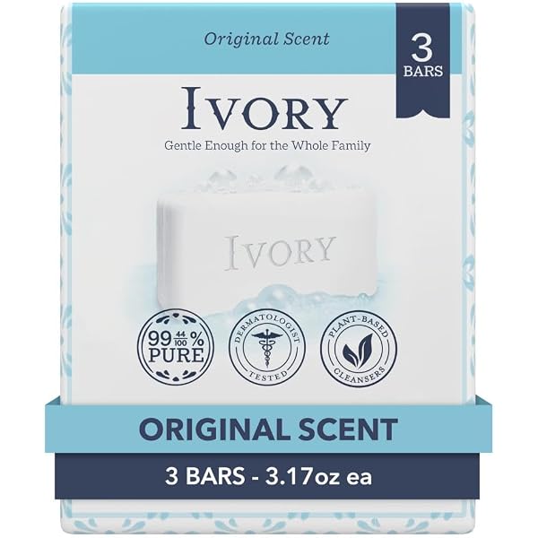 Simply Ivory Aloe Bath Bar – Pflegende Seife Mit Aloe Vera, 3er-Pack