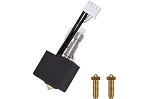 KOYOFEI Hotend Kit pour imprimante 3D Anycubic Kobra S1, kit de hotend en céramique composite avec 2 buses en laiton de 0,4 mm pour Anycubic Kobra S1, S1 Combo